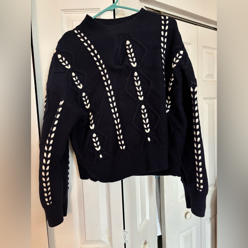Rails Black and White Women's Sweater